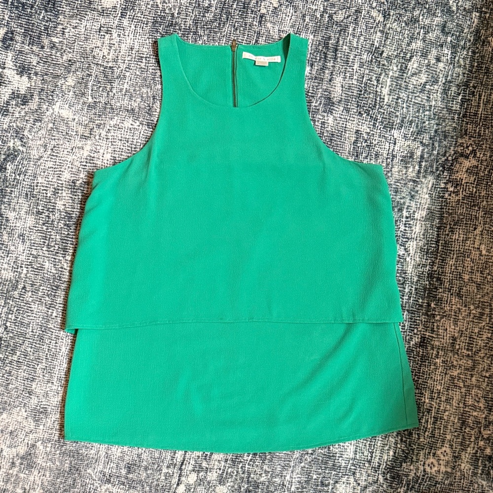 Cooper & Ella Vibrant Green Tank Top